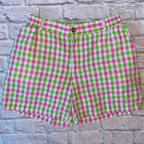 Boston Proper Men's Plaid Shorts - Picture 4 of 11